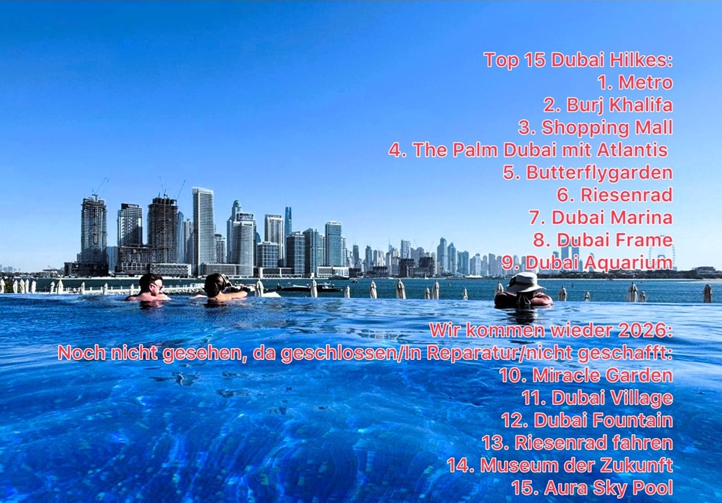 Dubai: Wir kommen sehr sehr gerne wieder!